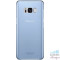 Husa Samsung Galaxy S8+ G955 Clear Cover EF-QG950CLEGWW Bleu Originala In Blister Transparenta