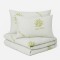 Set Pilota Aloe Vera 200x210 cm + 2 Perne Aloe Vera 50x70 cm