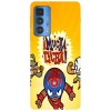 Husa compatibila cu Motorola Edge 20 model Mucha Lucha, Silicon, TPU, Viceversa, Transparent, Carcasa