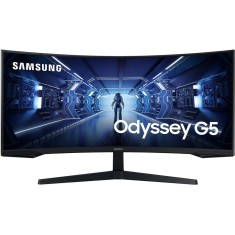 Monitor LED Samsung Gaming Odyssey G5 LC34G55TWWPXEN Curbat 34 inch UWQHD VA 1 ms 165 Hz HDR FreeSync Premium