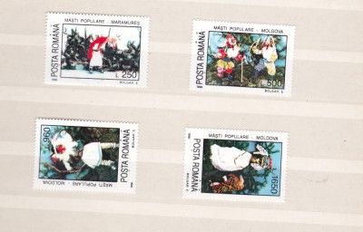TSV % - 1996 LP 1400 MĂȘTI POPULARE, MNH/**LUX foto