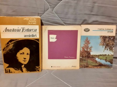 POEZII/PROZA/JURNAL-MARINA/ANASTASIA TVETAEVA (3 VOL) foto