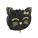 Pinata petrecere model pisica neagra, dimensiune 35 x 7,5 x 37 cm