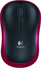 MOUSE LOGITECH, &quot;M185&quot;, PC sau NB, wireless, 2.4GHz, optic, 1000 dpi, butoane/scroll 3/1, , rosu,45507187 &quot;910-002240&quot; (timbru verde 0.18 lei)