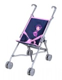 Cumpara ieftin Carucior sport pentru papusi, Knorr Toys Sim, 42 x 27 x 55 cm, Princess Blue