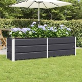 vidaXL Jardinieră Antracit 160 x 40 x 45 cm Oțel 42018186