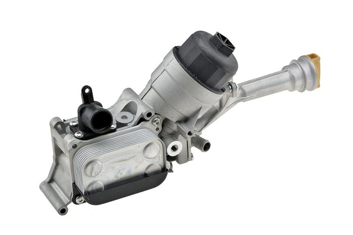 Radiator ulei motor, Termoflot cu filtru Fiat 500 1.3d70kw 2009-, Doblo, Qubo, Strada 1.3d, 1.4 2010-, Idea 1.3d70kw 2008-2012, Punto Evo 1.3d2009-20
