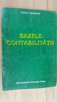 Bazele contabilitatii-Voicu Valerian foto