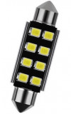 Led Auto Sofit Canbus Cu 8 SMD 2835, 12V, 41 mm FESTOON-2835-8SMD-41MM 622798, General