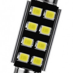 Led Auto Sofit Canbus Cu 8 SMD 2835, 12V, 41 mm FESTOON-2835-8SMD-41MM 622798