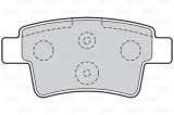 VALEO 302214 FIRST set placute frana,frana disc