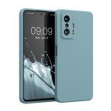 Husa Kwmobile pentru Xiaomi 11T/11T Pro, Silicon, Verde, 56573.207