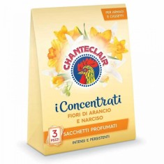 Set 3 Saculeti parfumati, odorizant dulap haine, Flori de Portocal si Narcise, 3 x 12 g
