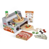 Set de joaca din lemn cuptorul de pizza - Melissa And Doug, Melissa &amp; Doug