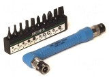 Kit 11 Capete Surubelnita Imbus Phillips Plata ENGINEER - Set Profesional