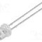 Dioda LED 5mm, verde, plat, 2.8...4V, OPTOSUPPLY - OSPG53E1A-KL