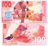 Seychelles 100 Rupees 2016 P-50 Hibrid UNC