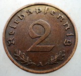 2.891 GERMANIA 2 REICHSPFENNIG 1938 A, Europa, Bronz