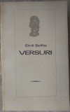 EMIL BOTTA-VERSURI:INTUNECATUL APRIL/PE-O GURA DE RAIU/VINERI,dedicatie/autograf