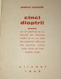 CINCI DIOPTRII de PETRU VINTILA 1945 BANAT