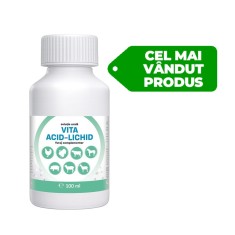 Stimulator digestie, acidifiant pentru păsări și porci Vita Acid 100 ml