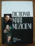 ANTOINE GOLEA / MARC VIGNAL - DICTIONAR DE MARI MUZICIENI - 2010