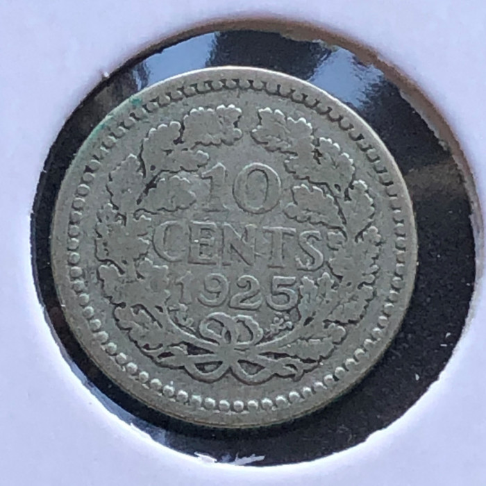 a596 Olanda 10 centi 1925