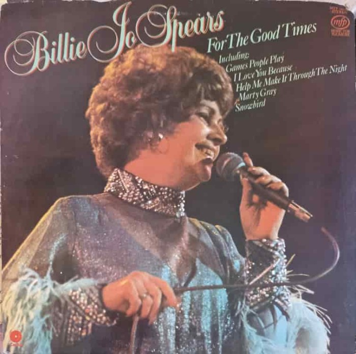 Disc vinil, LP. For The Good Times-BILLIE JO SPEARS-247080