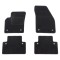 Set covorase auto mocheta Velor Volvo V50 (MS/MW), 10.2003-05.2012, negru,