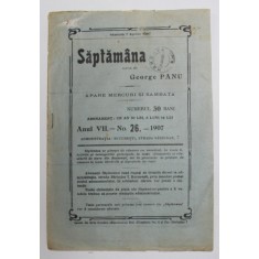 SAPTAMANA , REVISTA , ANUL VII , Nr. 26 , 1907