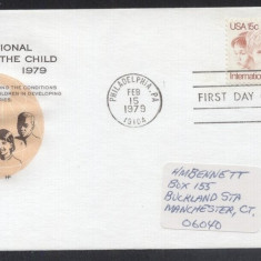 United States 1979 International year of the child FDC K.708