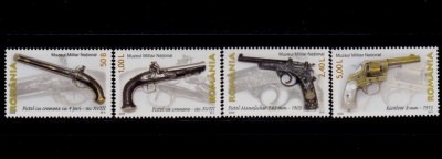 RO 2008 LP 1794 &amp;quot;Arme de foc din Muzeul Nat. Militar&amp;quot;, serie , MNH foto