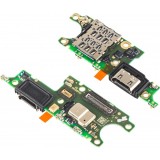Placa cu Conector Incarcare - Microfon - Modul Cititor SIM Honor X9c / Magic7 Lite, Service Pack 0235AMMD
