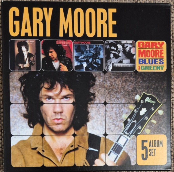 cd gary moore 5 album set box 5cd