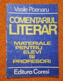 Comentariul literar - Vasile Poenaru * tipuri de compozitie, compozitia narativa, descriptiva si ,,cauza-efect&quot;, prezentarea unei carti, ....