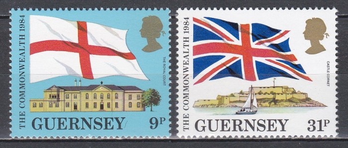 Guernsey 1984 - Ziua Commonwealth-ului, MNH