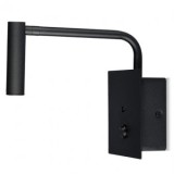 LAMPA LED PERETE 3W 3000K - NEGRU, V-TAC