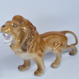 Leu - Bibelou portelan romanesc vechi, vintage - Portelan Alba Iulia