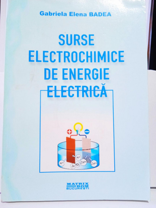 G.E. Badea Surse electrochimice de energie electrică