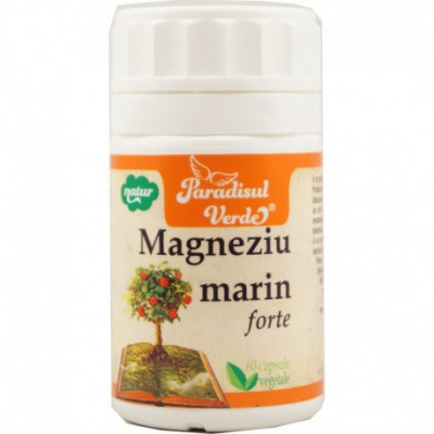 Magneziu Marin Forte 60cps Paradisul Verde foto