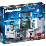 Playmobil City Action - Sediu de politie cu inchisoare