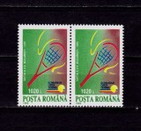 Cumpara ieftin RO 1995 ,LP 1391 ,&quot;A V-a editie &quot;Open Tenis Bucuresti&quot;&quot; , pereche H, MNH, Religie, Nestampilat