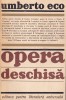 Umberto Eco - Opera deschisa, carte teorie literara, interpretare arta, Editura Pentru Literatura Universala, 280 pagini, romana