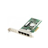 Placa de Retea Quad Port Rj-45 10/100/1000Mbps, HP 331T 647592-001