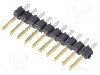 Conector {{Numarul de pini}} pini, seria BERGSTIK II, pas pini 2.54mm, Amphenol Communications Solutions - 68000-200HLF