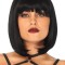 Peruca tip Bob Neagra