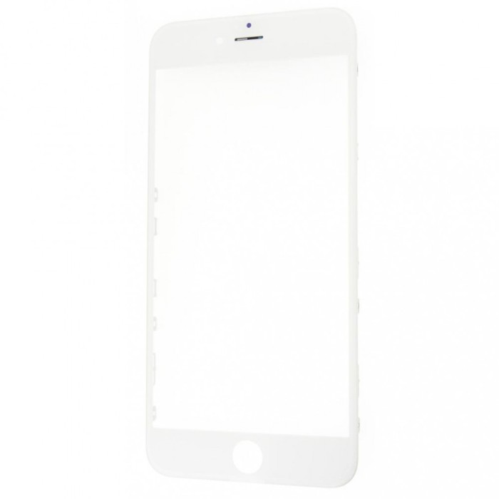 Geam Sticla + OCA iPhone 6s Plus, Complet, Alb