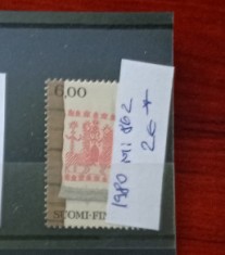 TS21 - Timbre serie Soumi-Finland - Finlanda - 1980 Mi862
