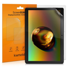 Set 2 Folii de protectie mate pentru tableta Lenovo Tab M10 , Kwmobile, Transparent, Plastic, 48375.2