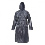 Pelerina cu gluga impermeabila din poliester cu membrana PVC fante de aerisire, 2 buzunare si fermoar navy blue XXL Breckner Germany